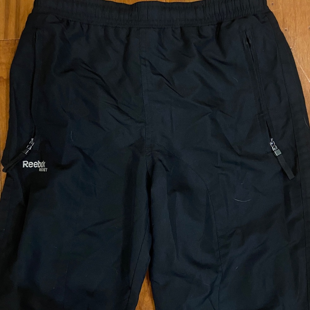 Kids Reebok Black Track/ Hockey pants Size medium